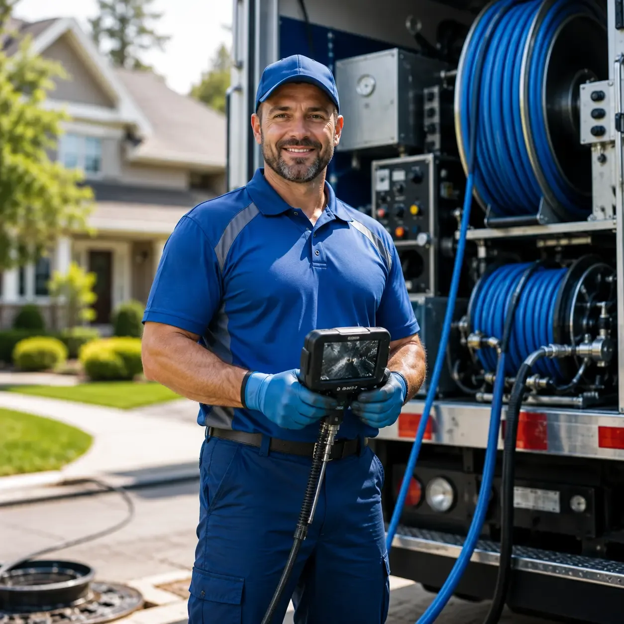 Local outdoor drain cleaning specialists in Chester, IA